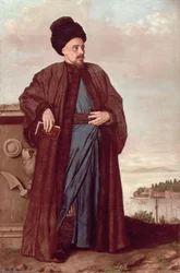 Richard Pococke in orientalischer Tracht, 1738